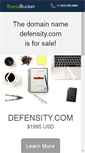 Mobile Screenshot of defensity.com